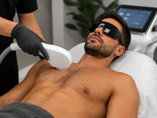 IPL Hair Removal for Men in Perth